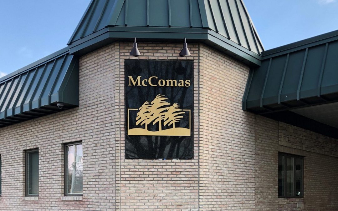 McComas business signage