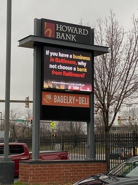 business signage